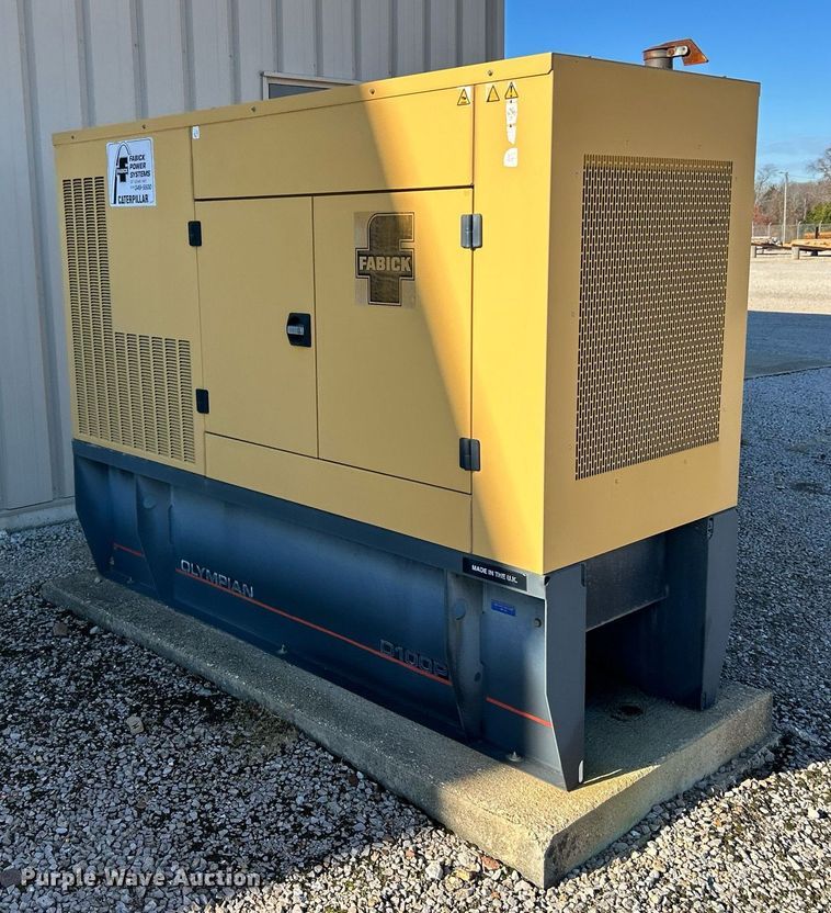 image for item NJ9617 2001 Olympian D100P2 generator