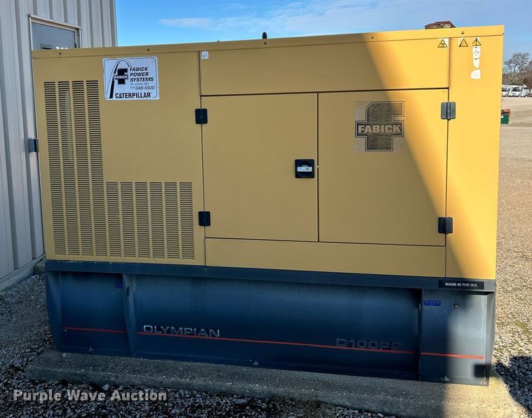 image for item NJ9617 2001 Olympian D100P2 generator