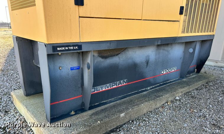 image for item NJ9617 2001 Olympian D100P2 generator