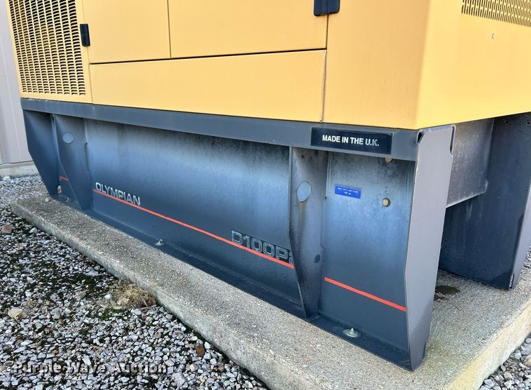 image for item NJ9617 2001 Olympian D100P2 generator