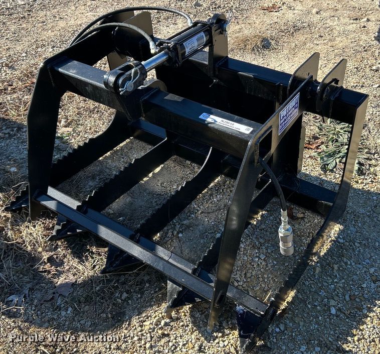 image for item NJ9618 Patriot Implements skid steer grapple bucket