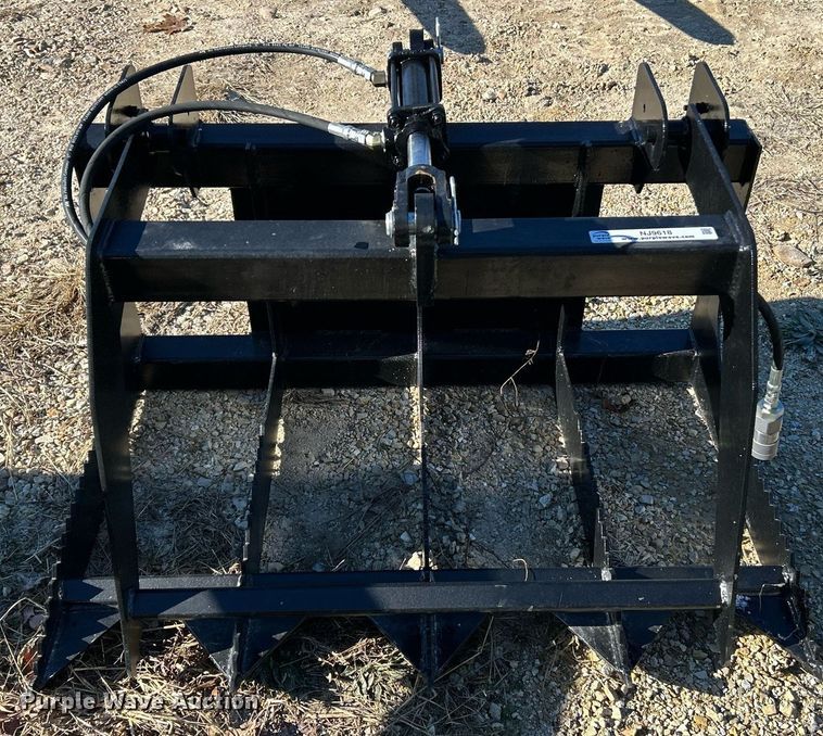 image for item NJ9618 Patriot Implements skid steer grapple bucket