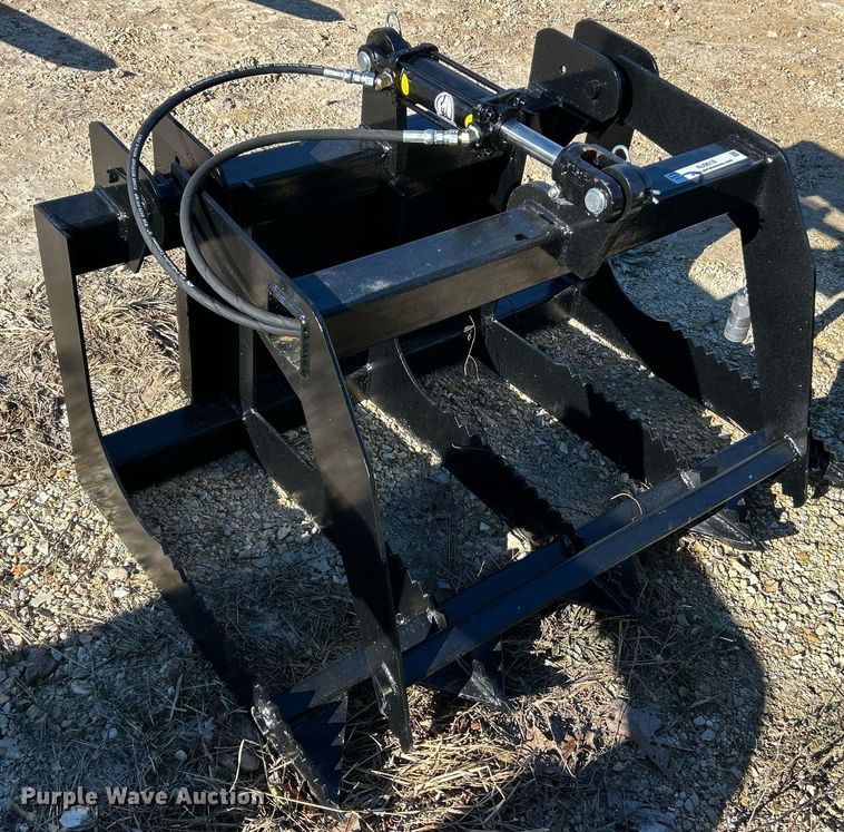 image for item NJ9618 Patriot Implements skid steer grapple bucket