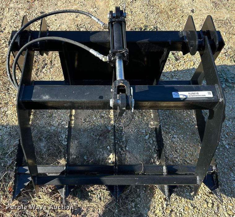 image for item NJ9618 Patriot Implements skid steer grapple bucket