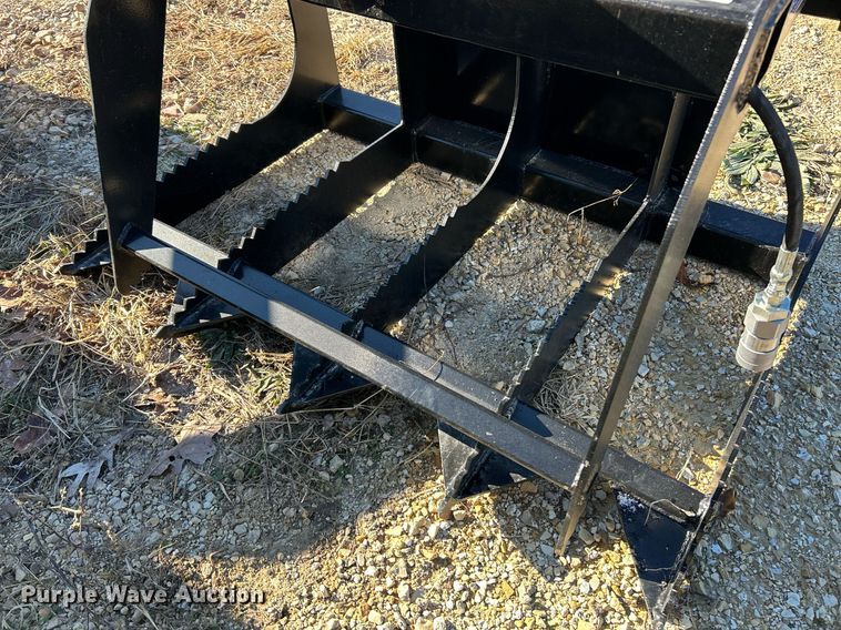 image for item NJ9618 Patriot Implements skid steer grapple bucket