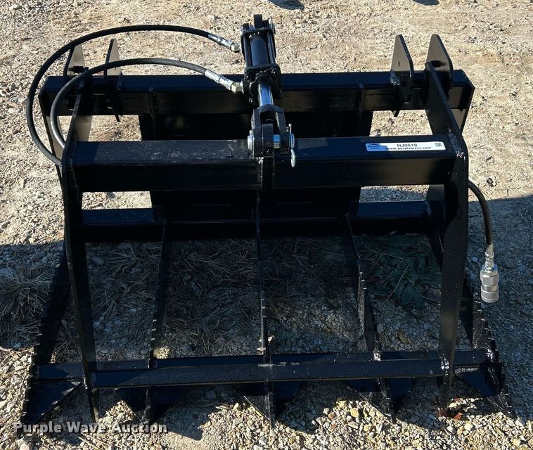 image for item NJ9619 Patriot Implements skid steer grapple bucket