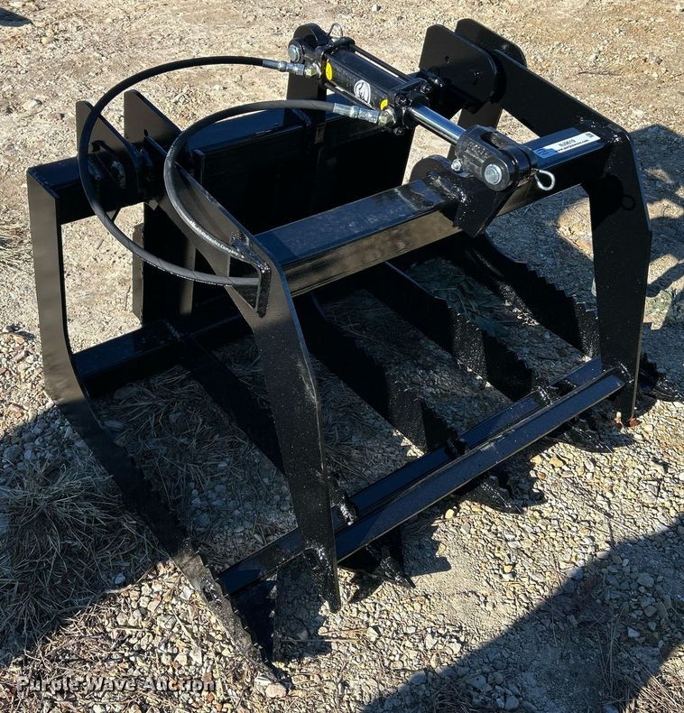 image for item NJ9619 Patriot Implements skid steer grapple bucket