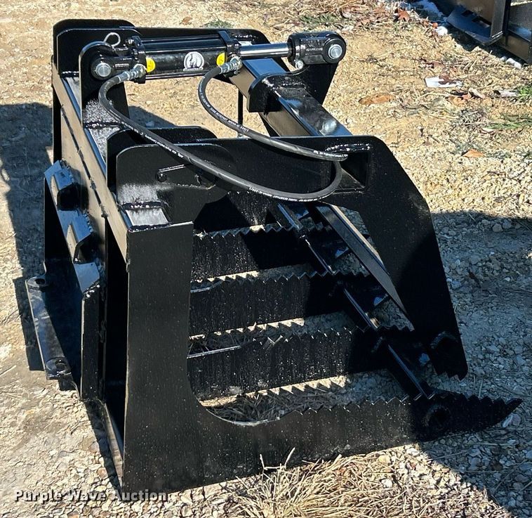 image for item NJ9619 Patriot Implements skid steer grapple bucket