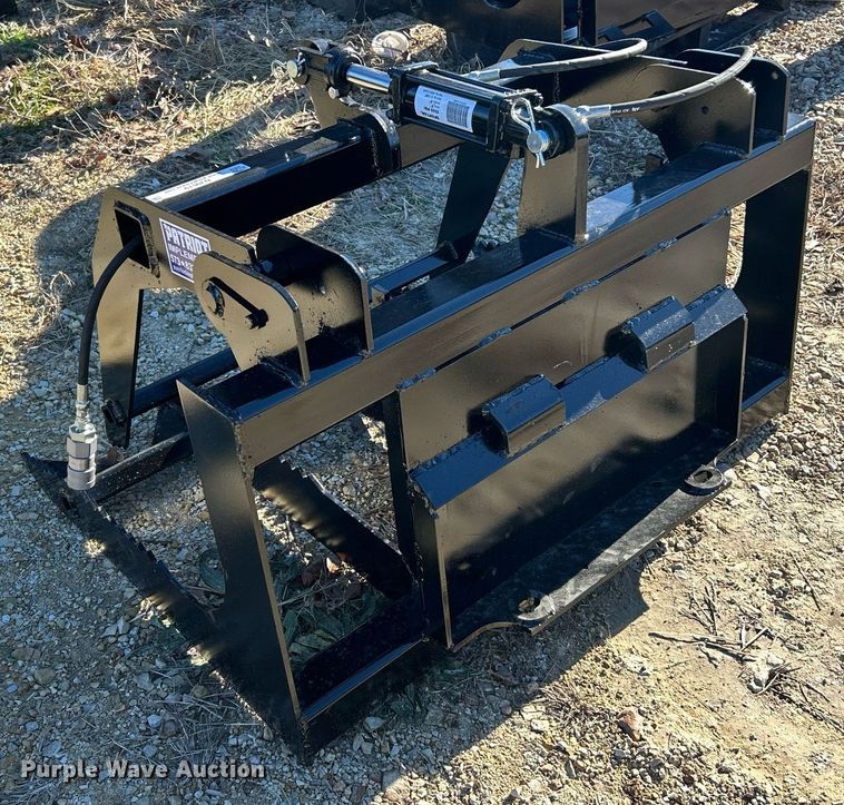 image for item NJ9619 Patriot Implements skid steer grapple bucket