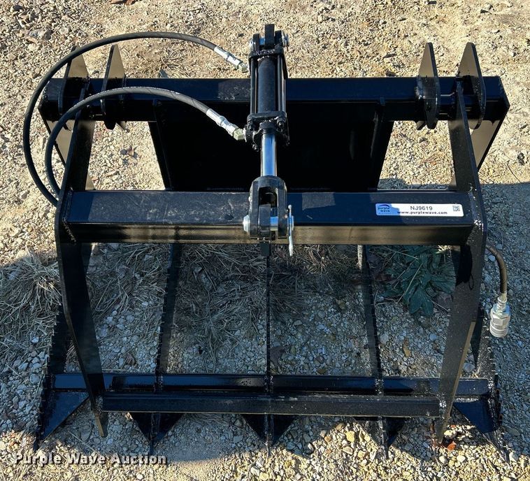 image for item NJ9619 Patriot Implements skid steer grapple bucket