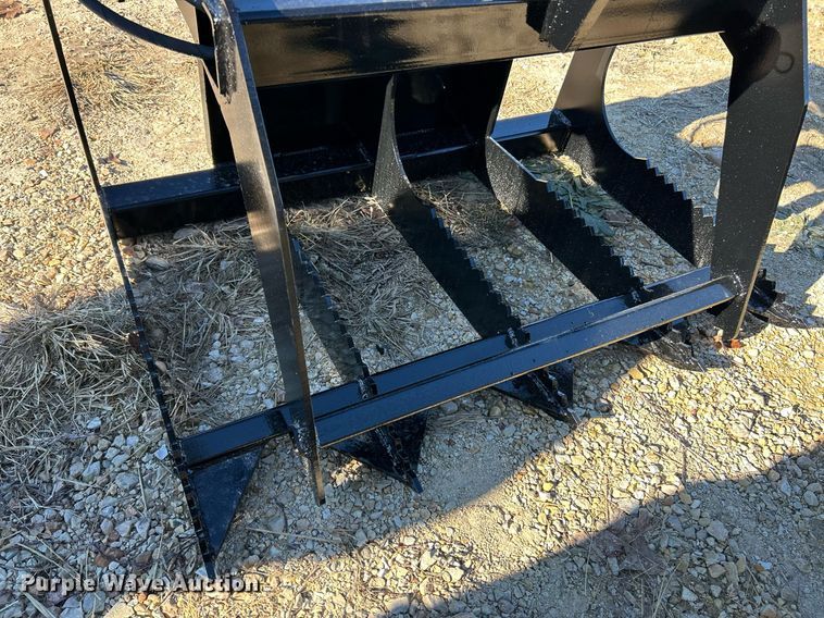 image for item NJ9619 Patriot Implements skid steer grapple bucket