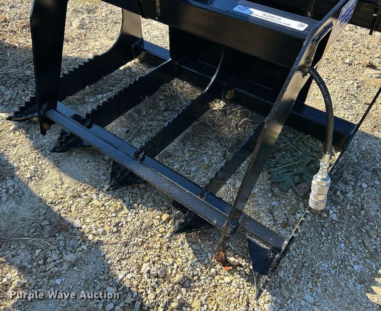 image for item NJ9619 Patriot Implements skid steer grapple bucket
