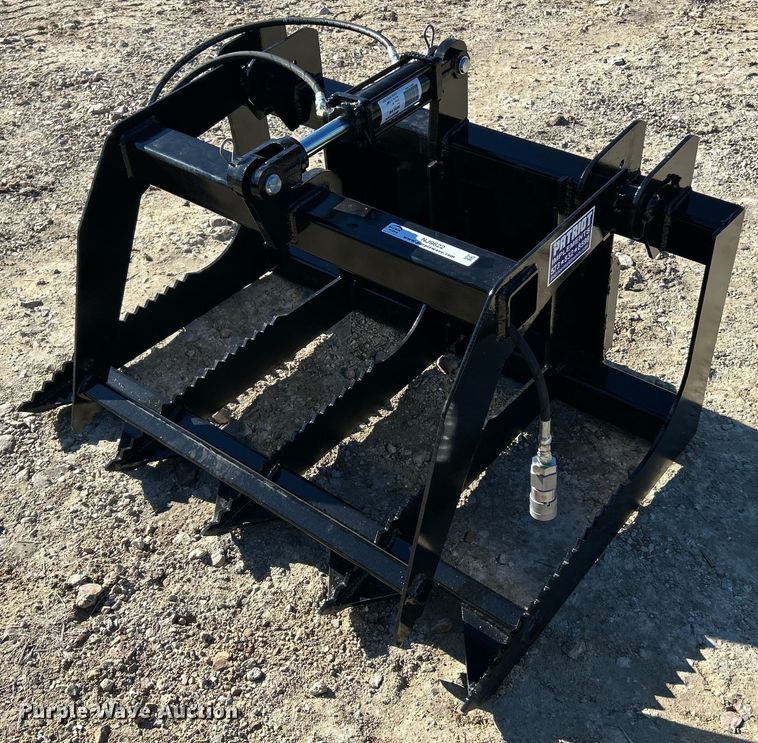 image for item NJ9622 Patriot Implements skid steer grapple bucket