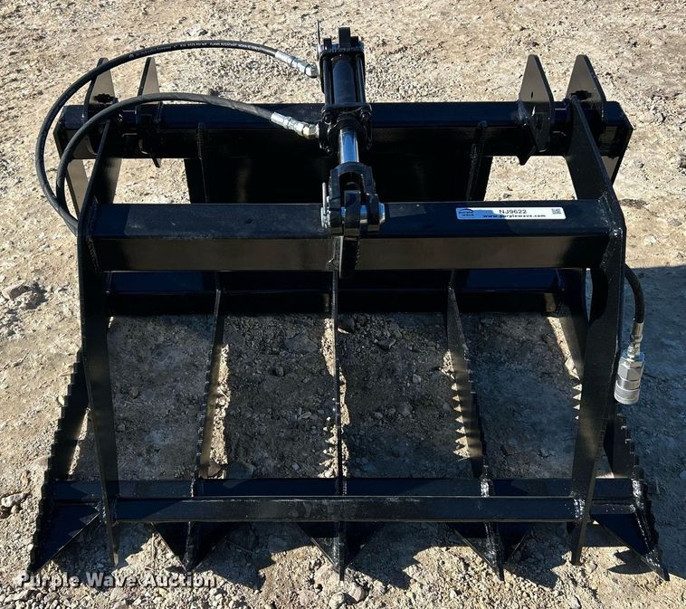 image for item NJ9622 Patriot Implements skid steer grapple bucket