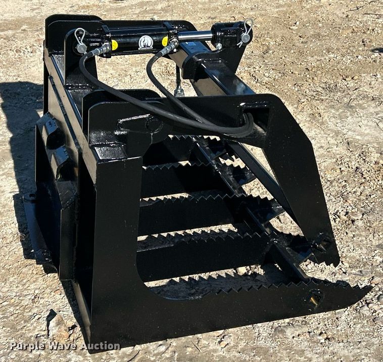 image for item NJ9622 Patriot Implements skid steer grapple bucket