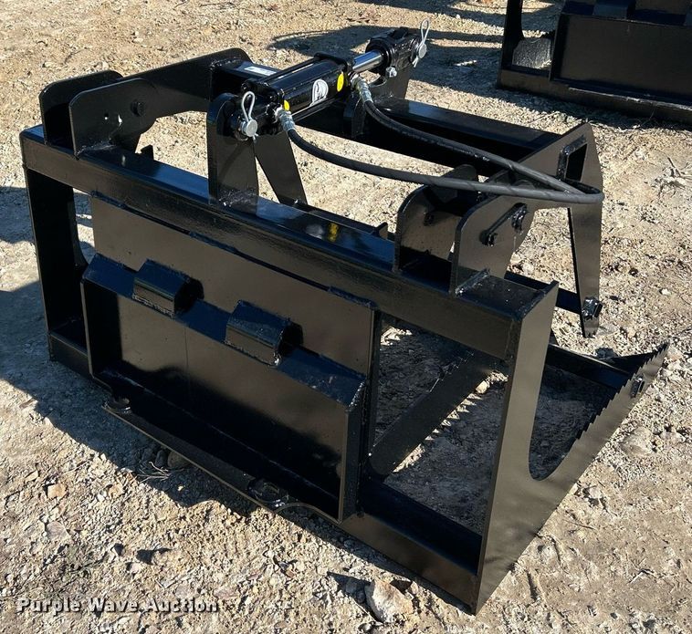 image for item NJ9622 Patriot Implements skid steer grapple bucket