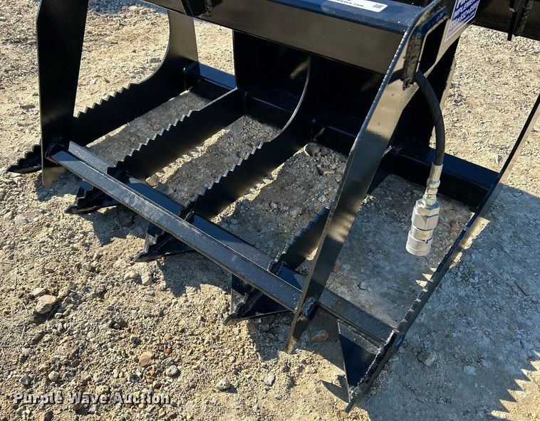 image for item NJ9622 Patriot Implements skid steer grapple bucket