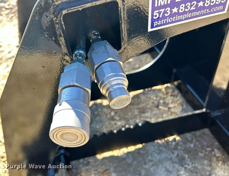 image for item NJ9622 Patriot Implements skid steer grapple bucket