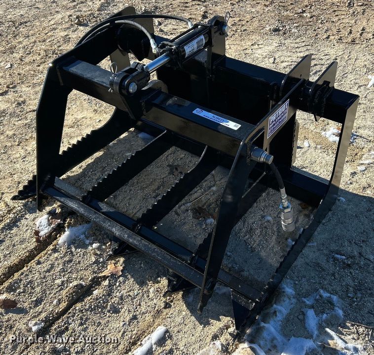 image for item NJ9623 Patriot Implements skid steer grapple bucket