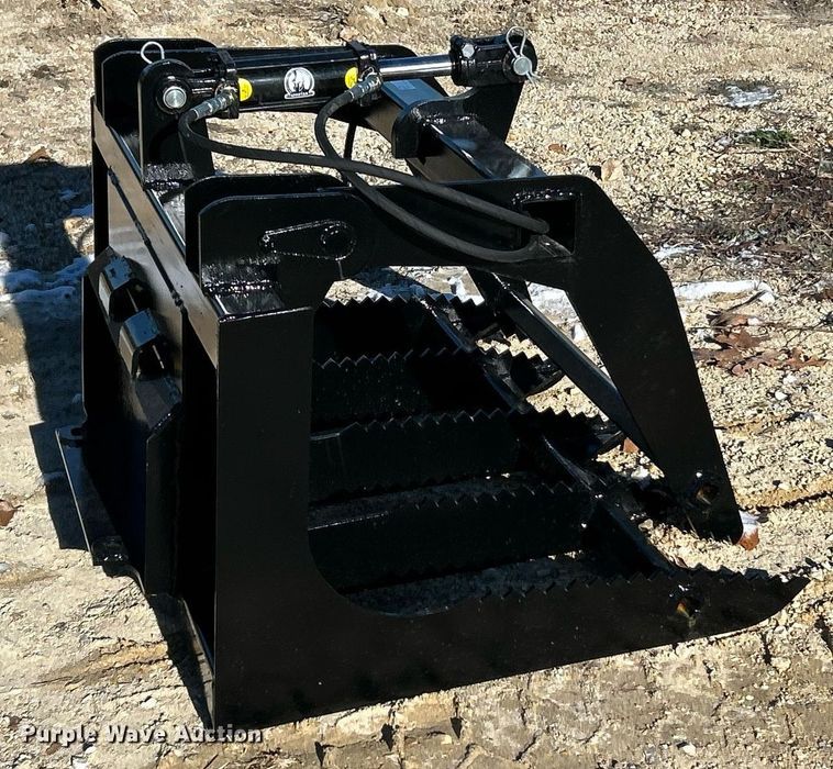 image for item NJ9623 Patriot Implements skid steer grapple bucket