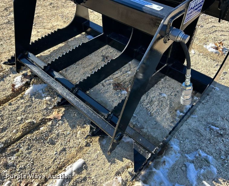 image for item NJ9623 Patriot Implements skid steer grapple bucket