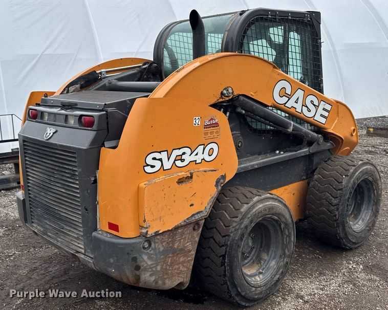 image for item OG9724 2017 Case SV340 skid steer loader