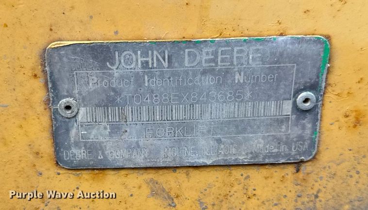image for item OG9734 1998 John Deere 488E forklift