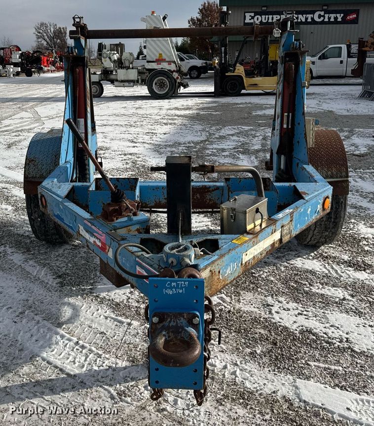 image for item OG9763 1993 Butler trailer mfg  HWSC-80 reel trailer