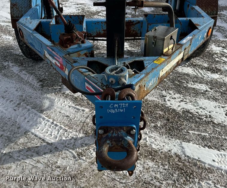 image for item OG9763 1993 Butler trailer mfg  HWSC-80 reel trailer