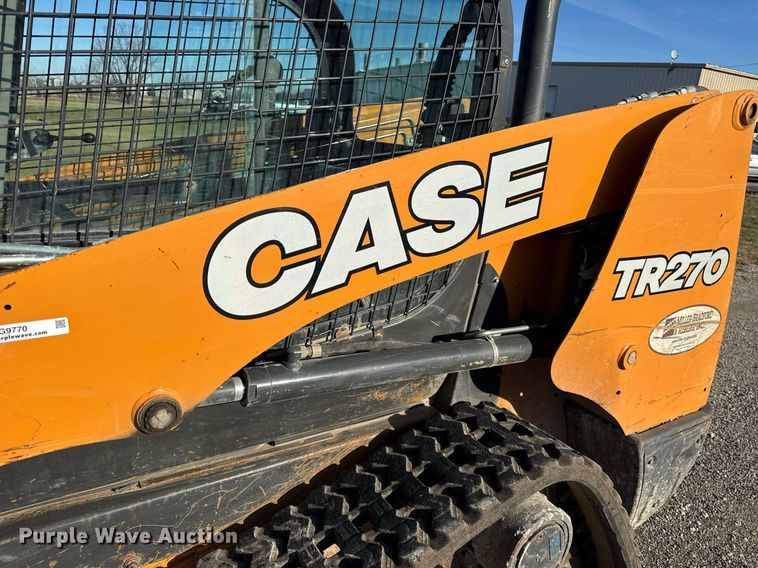 image for item OG9770 2017 Case TR270 tracked skid steer loader