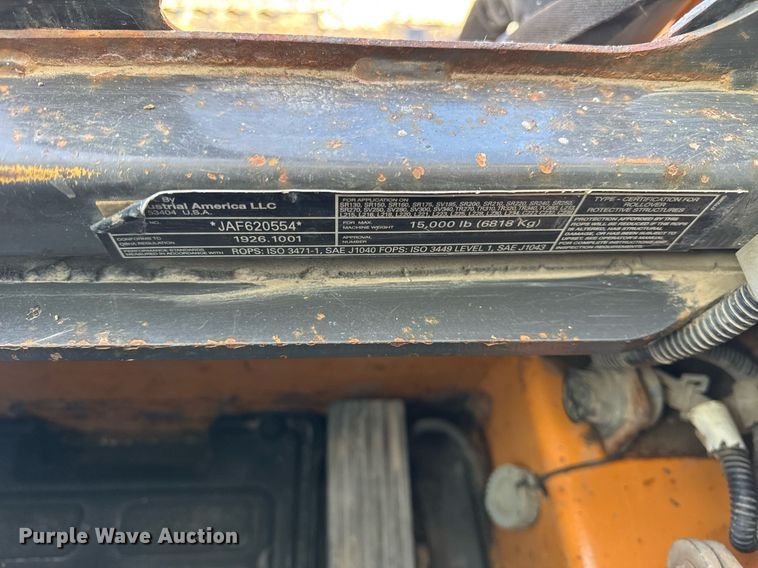 image for item OG9770 2017 Case TR270 tracked skid steer loader