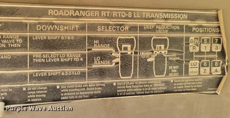 image for item OH9417 2004 Sterling LT9500 dump truck
