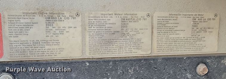 image for item OH9417 2004 Sterling LT9500 dump truck