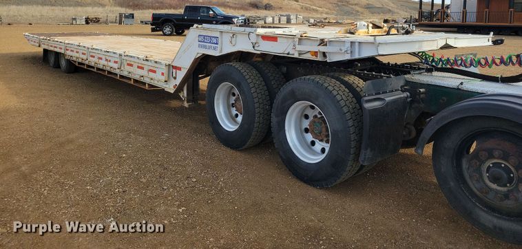 image for item OH9457 1975 Muv-All hydraulic tail equipment trailer