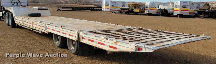 image for item OH9457 1975 Muv-All hydraulic tail equipment trailer