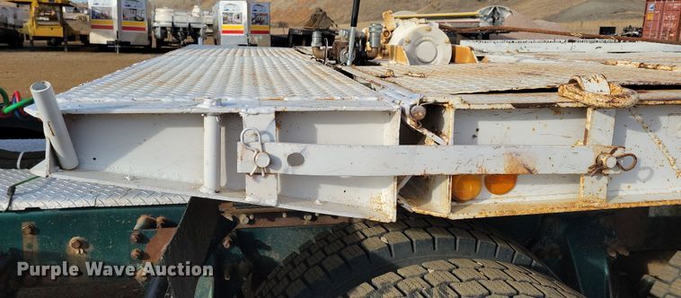 image for item OH9457 1975 Muv-All hydraulic tail equipment trailer