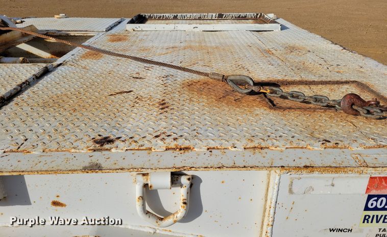 image for item OH9457 1975 Muv-All hydraulic tail equipment trailer