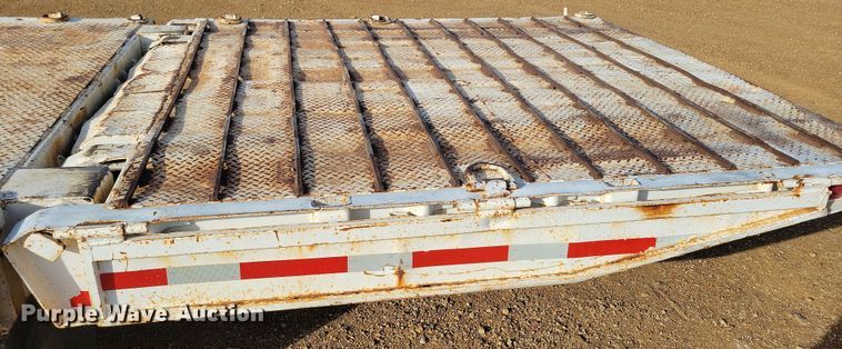 image for item OH9457 1975 Muv-All hydraulic tail equipment trailer