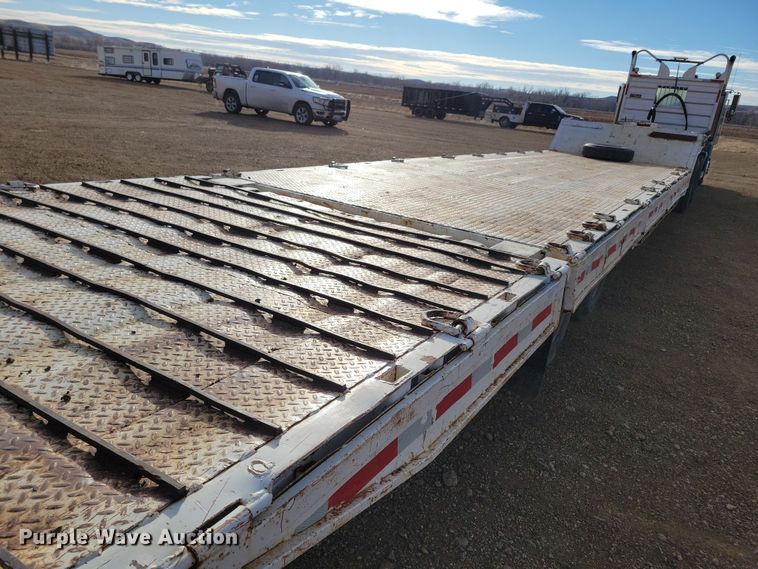 image for item OH9457 1975 Muv-All hydraulic tail equipment trailer