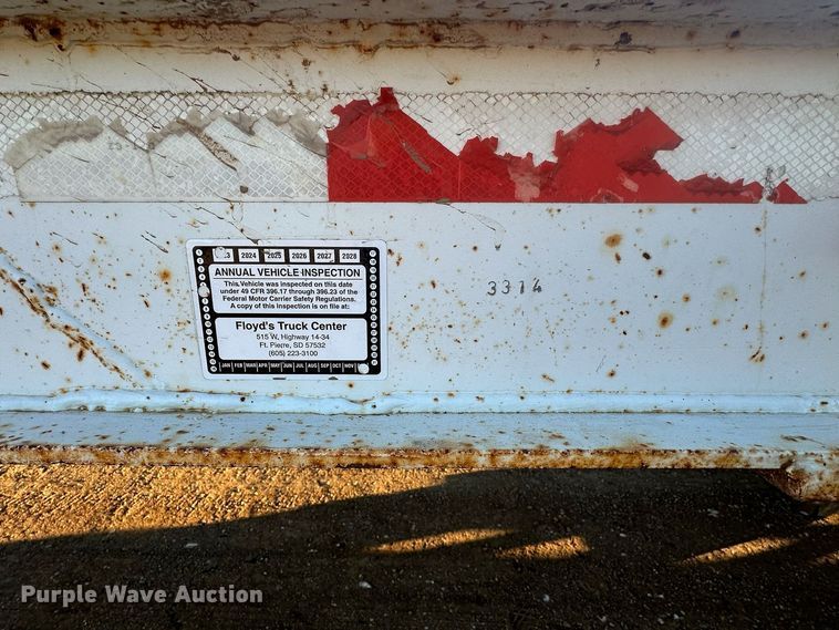 image for item OH9457 1975 Muv-All hydraulic tail equipment trailer