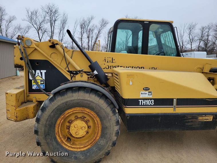 image for item OH9462 1997 Caterpillar TH103 telehandler