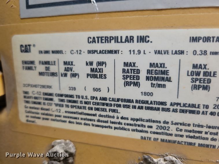 image for item OH9466 2002 Sterling L9500  ready mix truck