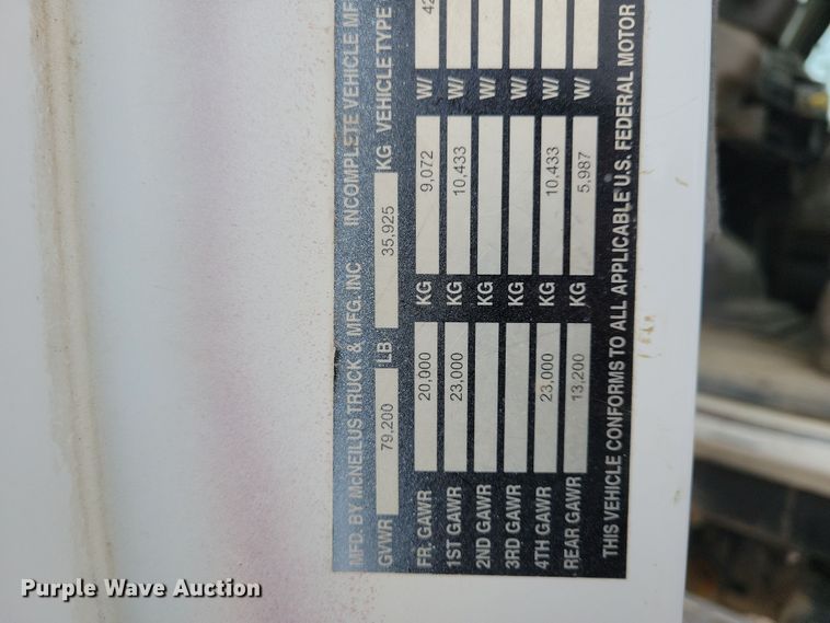 image for item OH9466 2002 Sterling L9500  ready mix truck