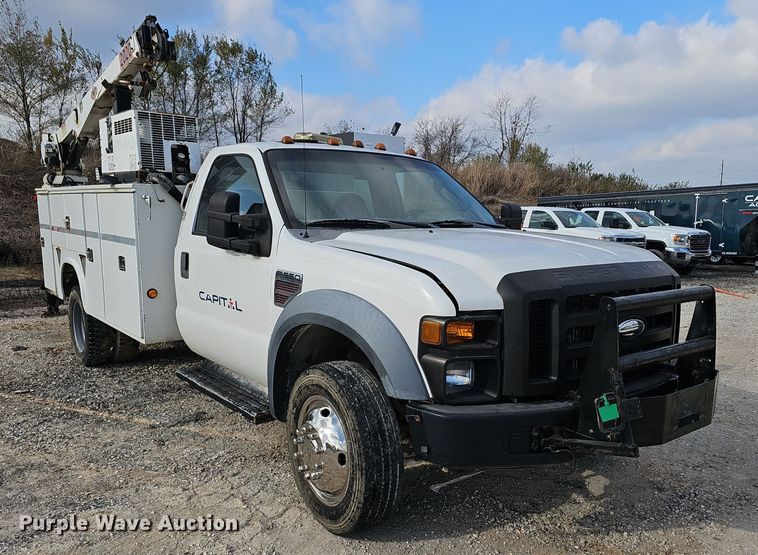 image for item OJ9139 2008 Ford F550 Super Duty utility / service truck