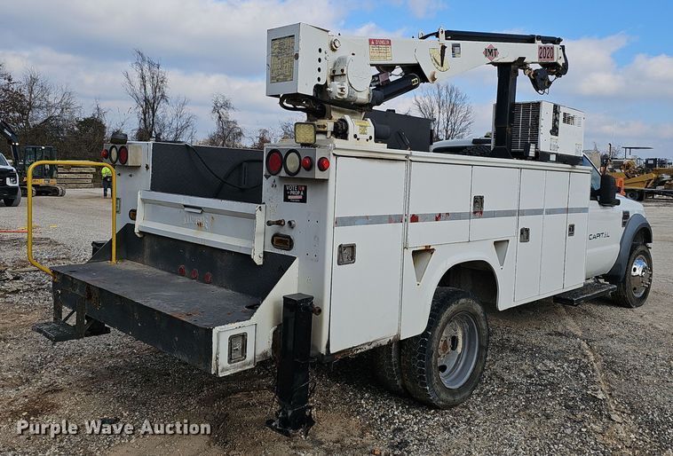 image for item OJ9139 2008 Ford F550 Super Duty utility / service truck