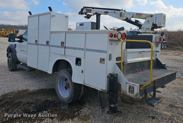 image for item OJ9139 2008 Ford F550 Super Duty utility / service truck