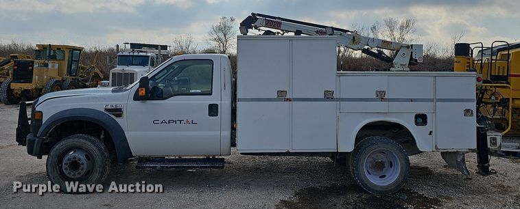 image for item OJ9139 2008 Ford F550 Super Duty utility / service truck