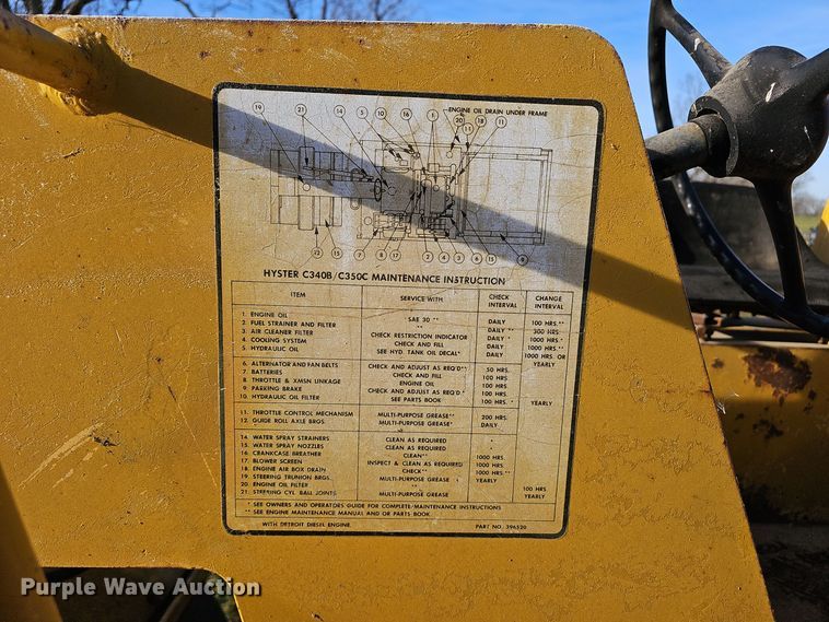 image for item OJ9168 Hyster double drum vibratory roller