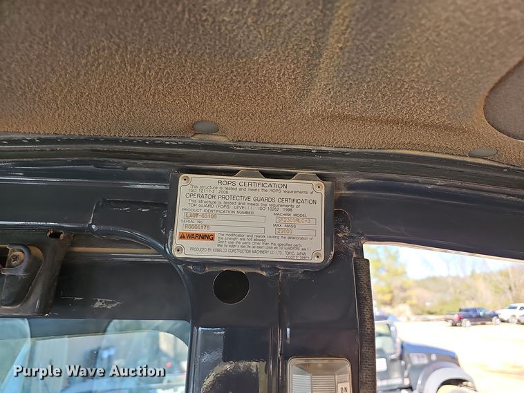 image for item OJ9226 Kobelco SK230SRLC-3 excavator