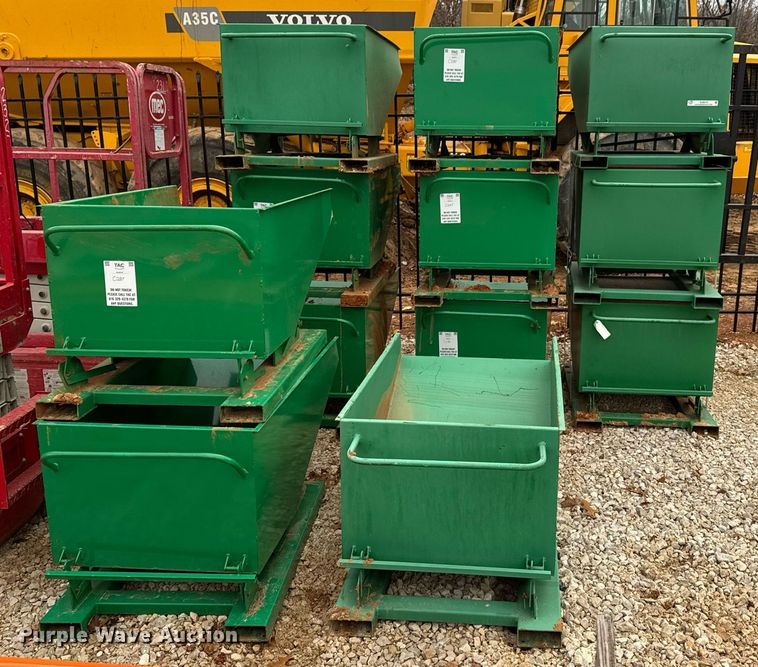 image for item OJ9273 (12) forklift dumpsters